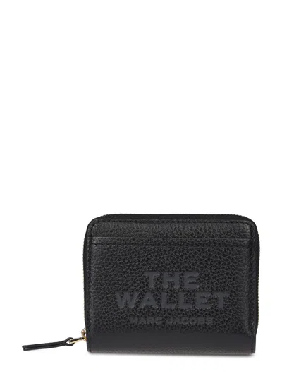 Marc Jacobs The Mini Compact Wallet In Black