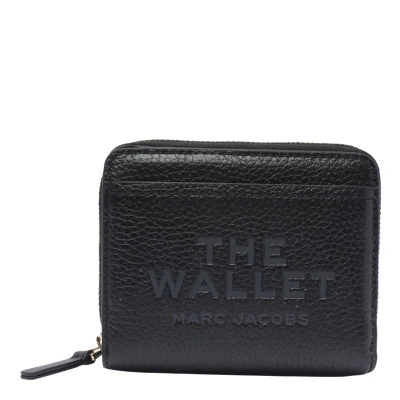 Marc Jacobs The Mini Compact Wallet In Nero