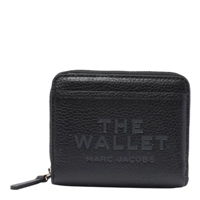 Marc Jacobs The Mini Compact Wallet In Black