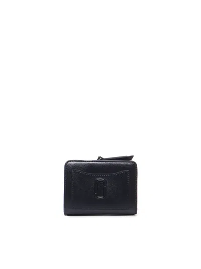 Marc Jacobs The Mini Compact Wallet In Black