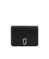 Marc Jacobs The Mini Compact Wallet In Black