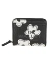 Marc Jacobs The Mini Compact Wallet In Black White