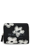 Marc Jacobs The Mini Compact Wallet In Black/white