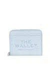 Marc Jacobs Blue 'the Leather Mini Compact' Wallet In Blue