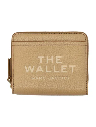 Marc Jacobs The Mini Compact Wallet In Brown