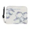 Marc Jacobs Cotton Compact Wallet In Red