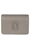 Marc Jacobs The Mini Compact Wallet In Gray