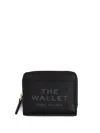 Marc Jacobs The Mini Compact Wallet Leather In Black