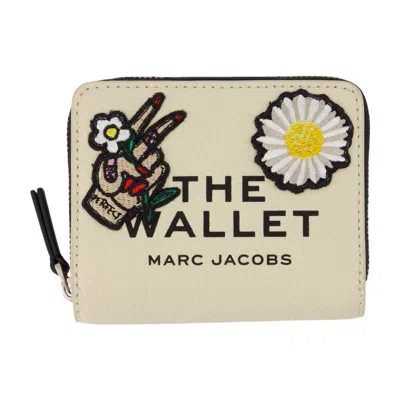 Marc Jacobs The Mini Compact Wallet -  - Leather - Ivory