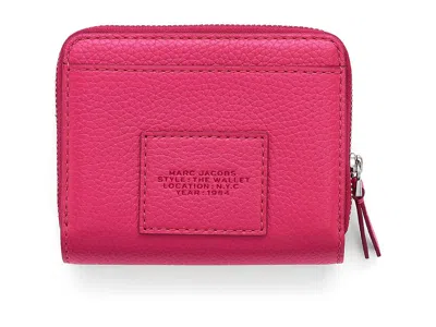 Marc Jacobs The Mini Compact Wallet Wallet Handbags Raspberry Pink: One Size