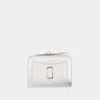 Marc Jacobs The Mini Compact Wallet In White