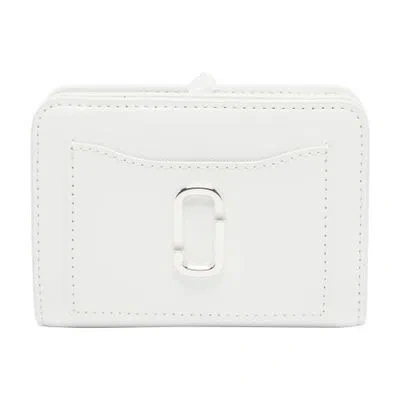 Marc Jacobs The Mini Compact Wallet In White
