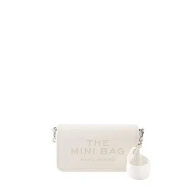 Marc Jacobs The Mini Crossbody - Leather - Beige In White