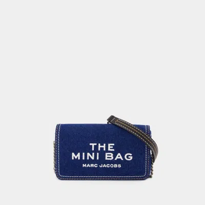 Marc Jacobs The Mini Crossbody In Blue