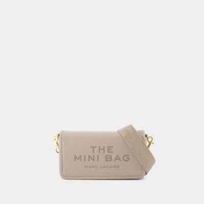 Marc Jacobs The Mini Crossbody In Beige