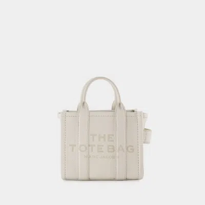 Marc Jacobs The Mini Crossbody Tote -  - Leather - Silver