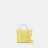 MARC JACOBS THE MINI CROSSBODY TOTE - MARC JACOBS - LEATHER - YELLOW
