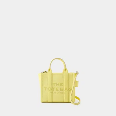 Marc Jacobs The Mini Tote -  - Leder - Gelb In Yellow