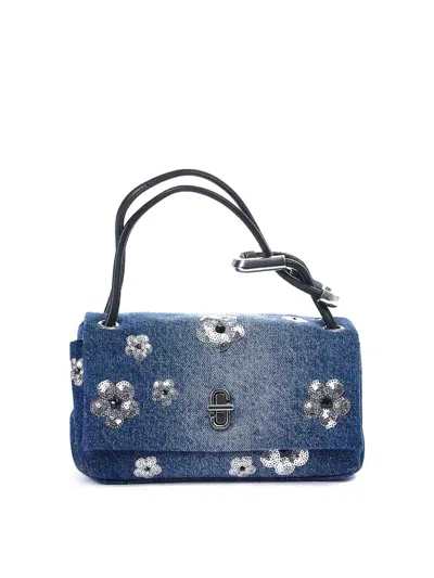 Marc Jacobs The Mini Daisy Dual Top Handle In Blue