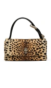 Marc Jacobs Leopard Print Dual Mini Shoulder Bag In Brown