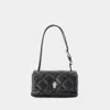 Marc Jacobs The Mini Dual Chain Shoulder Bag In Black