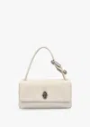 Marc Jacobs The Mini Dual Cloud White Leather Bag In White
