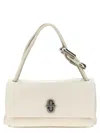 Marc Jacobs Large Dual Shoulder Bag In Smooth Leather In White