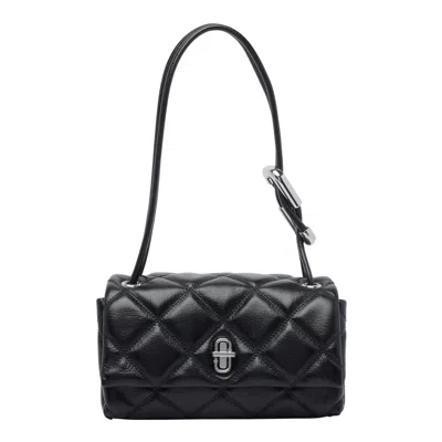 Marc Jacobs Shoulder Bag The Quilted Mini Dual In Black