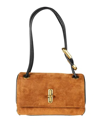 Marc Jacobs The Mini Dual Shoulder In Brown
