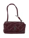 Marc Jacobs Dark Plum Mini Dual Shoulder Bag In Purple
