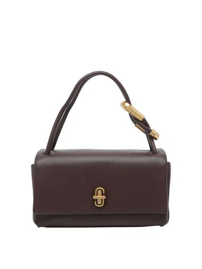 Marc Jacobs The Mini Dual Top Handle Bag In Brown