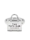 Shop Marc Jacobs The Mini Icon Bag Sculpted Ring In Light Antique Gold