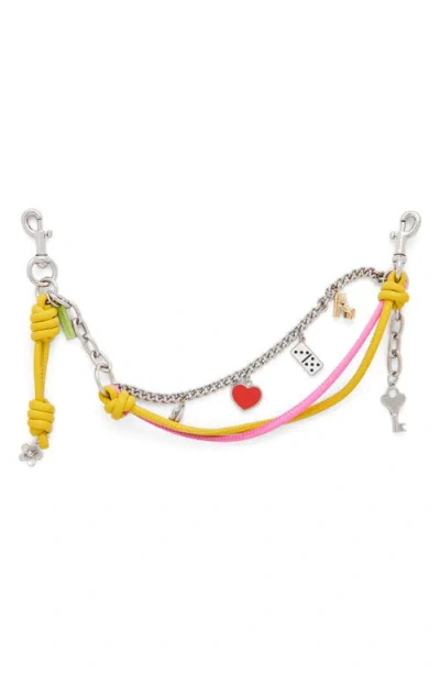 MARC JACOBS MARC JACOBS THE MINI ICON CHAIN BAG CHARM