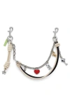Marc Jacobs The Mini Icon Chain Bag Charm In Multi