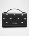 Marc Jacobs The Mini Icon Stud Glam Mirror Mini Crossbody Bag In Black