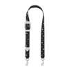 Marc Jacobs The Mini Icon Stud Leather Strap In Black