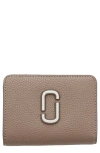 Marc Jacobs The Mini J Marc Compact Wallet In Brown