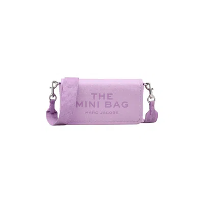 Pre-owned Marc Jacobs The Mini Leather Bag 'wisteria' In Purple