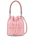 Marc Jacobs The Leather Bucket Bag In Pink