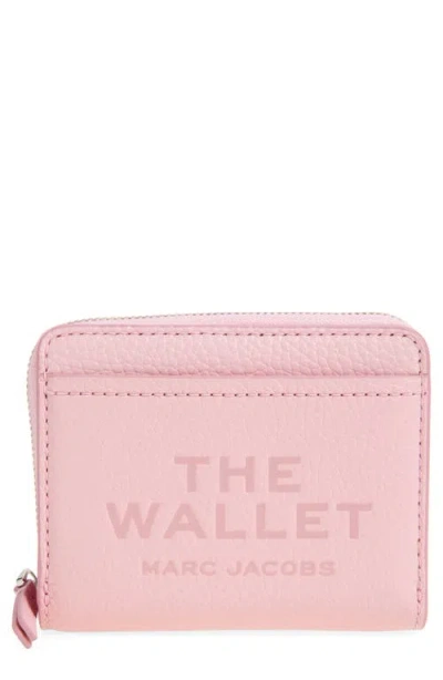 Marc Jacobs The Mini Leather Compact Wallet In Pink