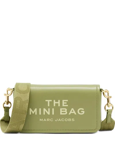 Marc Jacobs Borsa A Spalla The Leather Mini Reed In Green