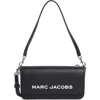 Marc Jacobs The Mini Leather Crossbody Bag In Black
