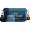 Marc Jacobs The Mini Leather Crossbody Bag In Blue