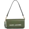 Marc Jacobs The Mini Leather Crossbody Bag In Green