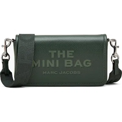 Marc Jacobs The Mini Leather Crossbody Bag In Ivy