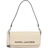 Marc Jacobs The Mini Leather Crossbody Bag In White