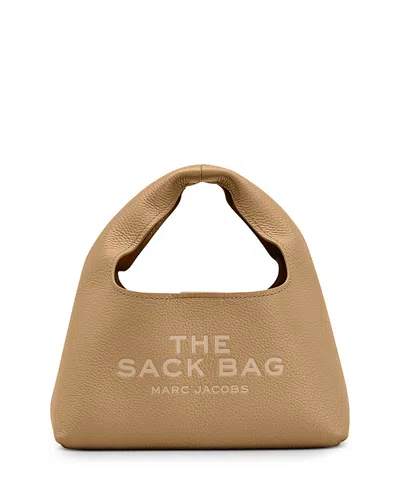 Marc Jacobs The Mini Sack Leather Tote Bag In Brown