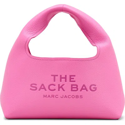 Marc Jacobs The Mini Leather Sack Bag In Pink