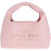Marc Jacobs The Mini Leather Sack Bag In Ribbon Pink