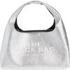 Marc Jacobs The Mini Leather Sack Bag In Silver